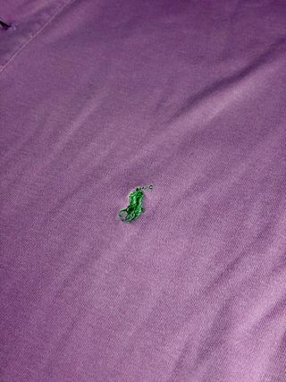 Polo Ralph Lauren Morado Talla L Hombre