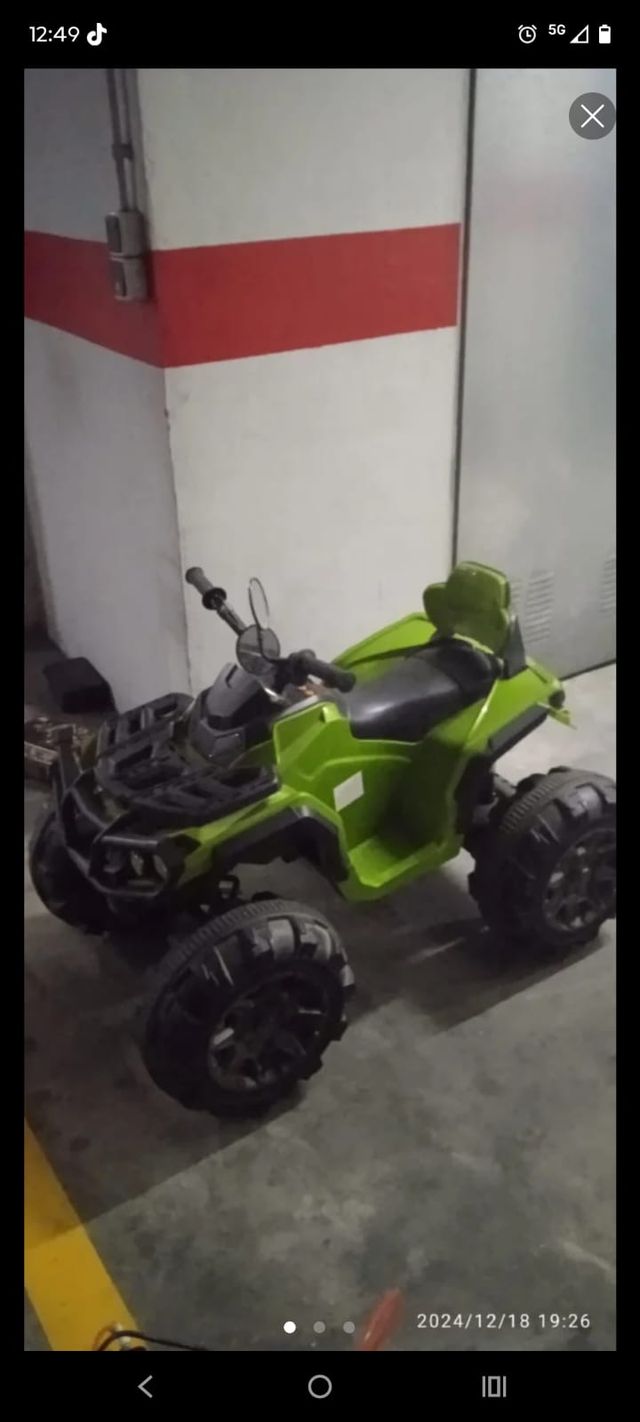 Coche eléctrico infantil 4x4