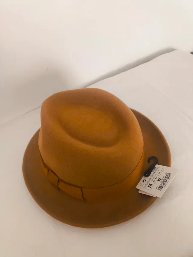 Sombrero fieltro marrón