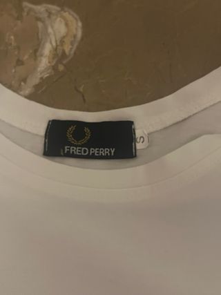 Camiseta Fred Perry Blanca