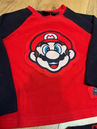 Pijama Super Mario 2-3 años