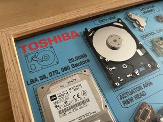 Cuadro Disco Duro Toshibamoderar