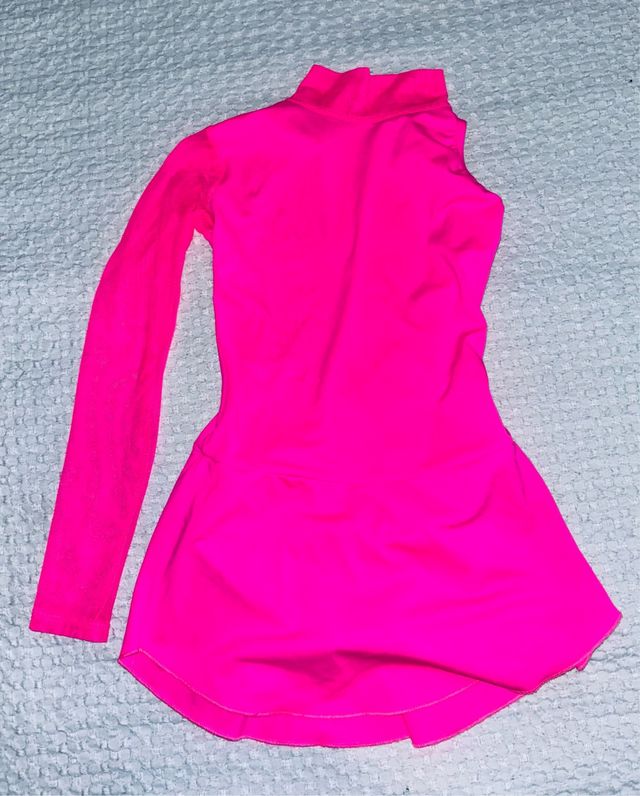 Mallot de gimnasia/danza rosa