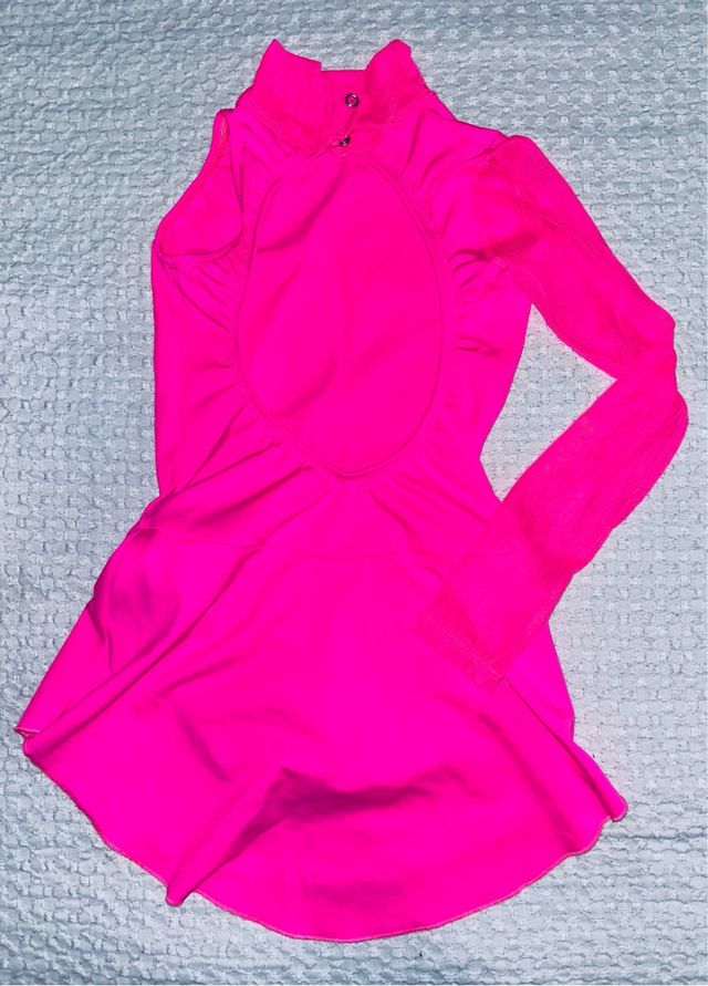 Mallot de gimnasia/danza rosa