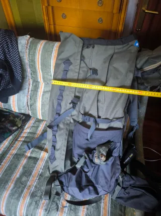 Mochila montaña Forclaz Trek 900 90+10L Ajustable