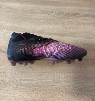 Botas de Fútbol Puma Morado y Negro