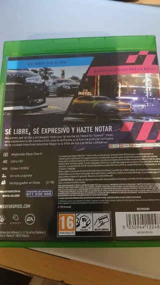 Juego Need for Speed Heat Xbox One