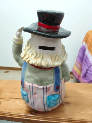 Salvadanaio Pagliaccio Ceramica