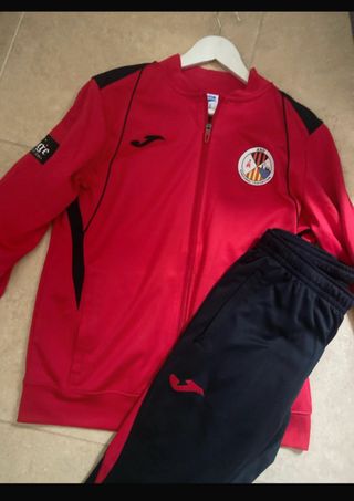 Equipación Fútbol ARO FC Joma Roja y Negra