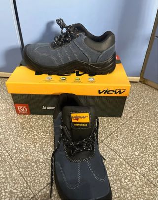 Scarpe antinfortunistiche View blu