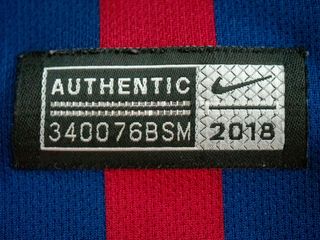 ORIGINAL F.C. BARCELONA 18-19 CAMISETA FUTBOL XL
