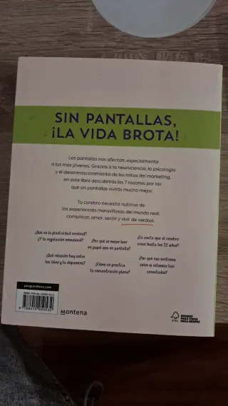 Sin pantallas siento y pienso mejor