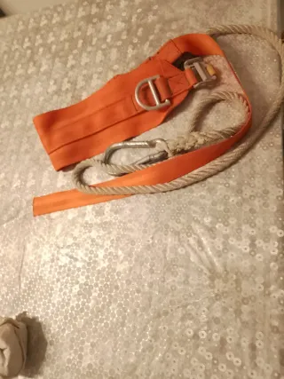 Cinturón de seguridad con cuerda