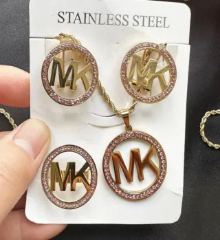 Set Bisutería Michael Kors Dorado