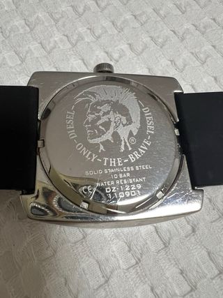 Reloj Diesel Caballero Plata y Negro