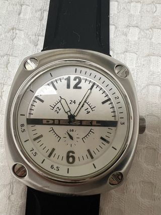 Reloj Diesel Caballero Plata y Negro