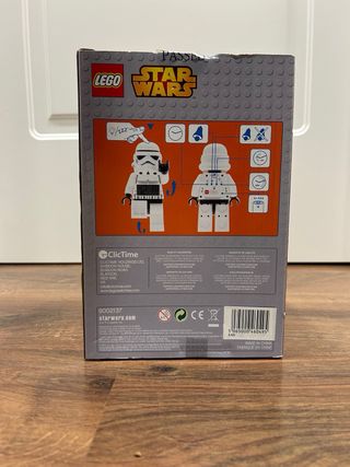 Figura Reloj Lego Star Wars Stormtrooper