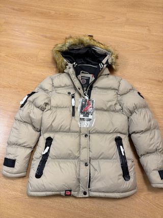 Anorak Geographical Norway Beige Nuevo