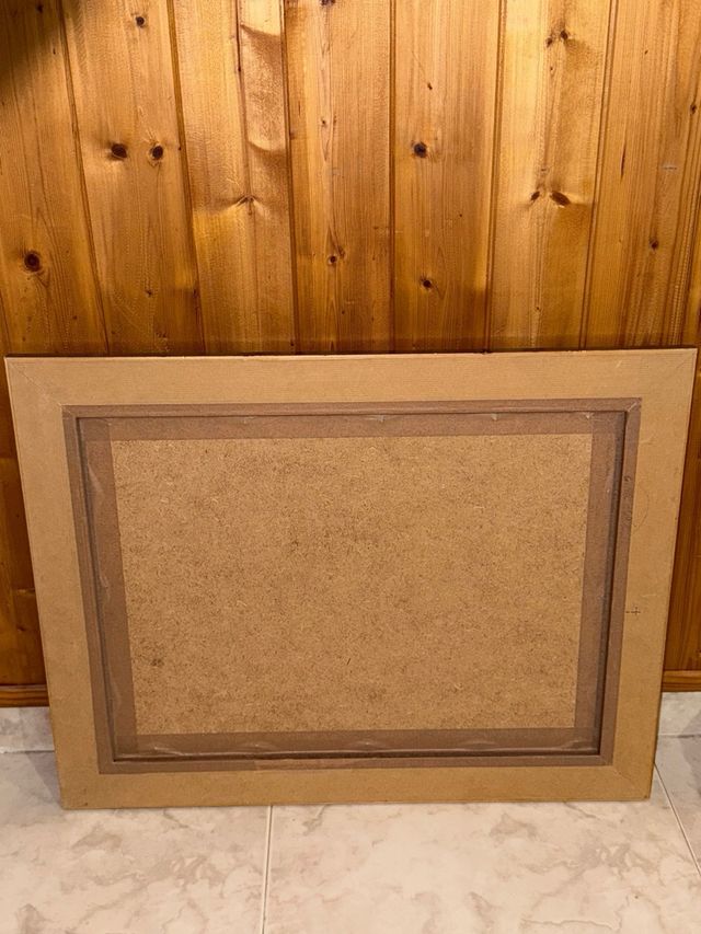 Cuadro pintura mixta y abstracta