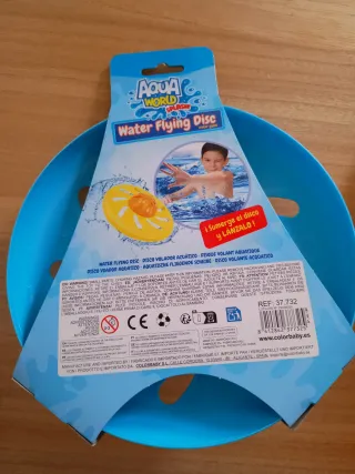 Disco volador de agua Aqua World Splash