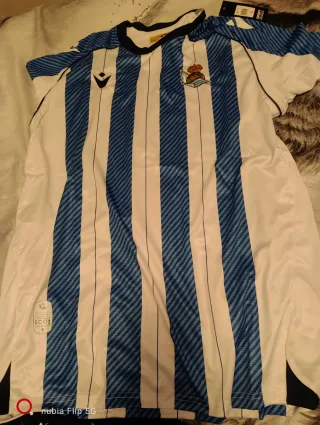 Camiseta Real Sociedad Macron Talla XL