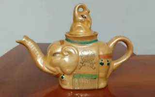 Tetera Elefante Porcelana China