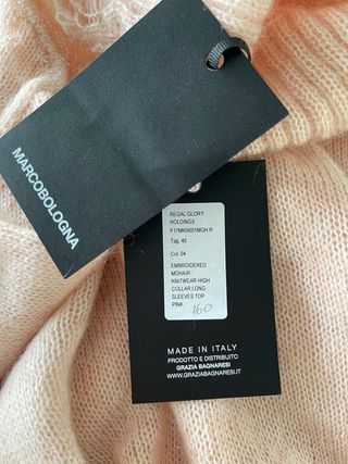 MARCOBOLOGNA Jersey Rosa Lana 