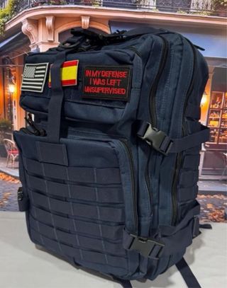 Mochila Táctica 50L Ajustable - Viaje/Gym