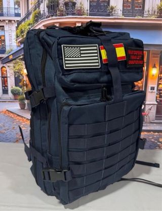 Mochila Táctica 50L Ajustable - Viaje/Gym