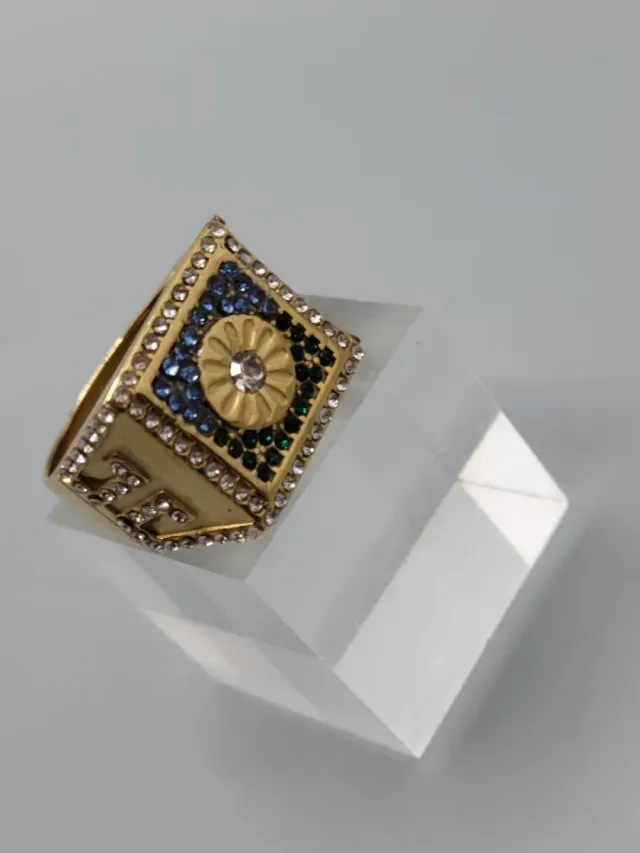 Anillo Bandera Gitana Romaní