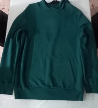 Sudadera verde mujer talla XL