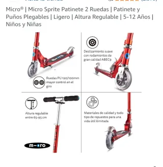 Patinete Micro Sprite