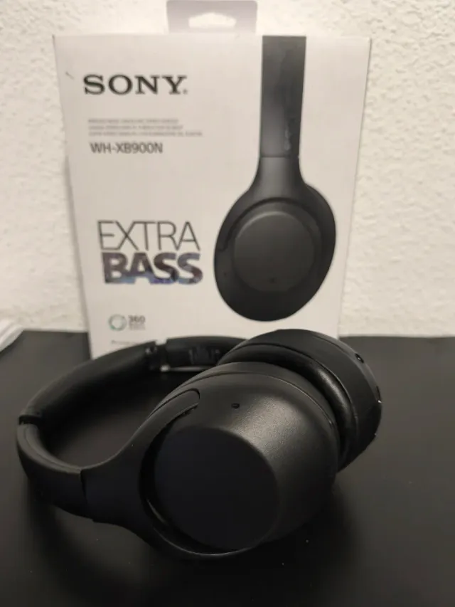 Sony WH-900N Auriculares Extra Bass Negros sin uso