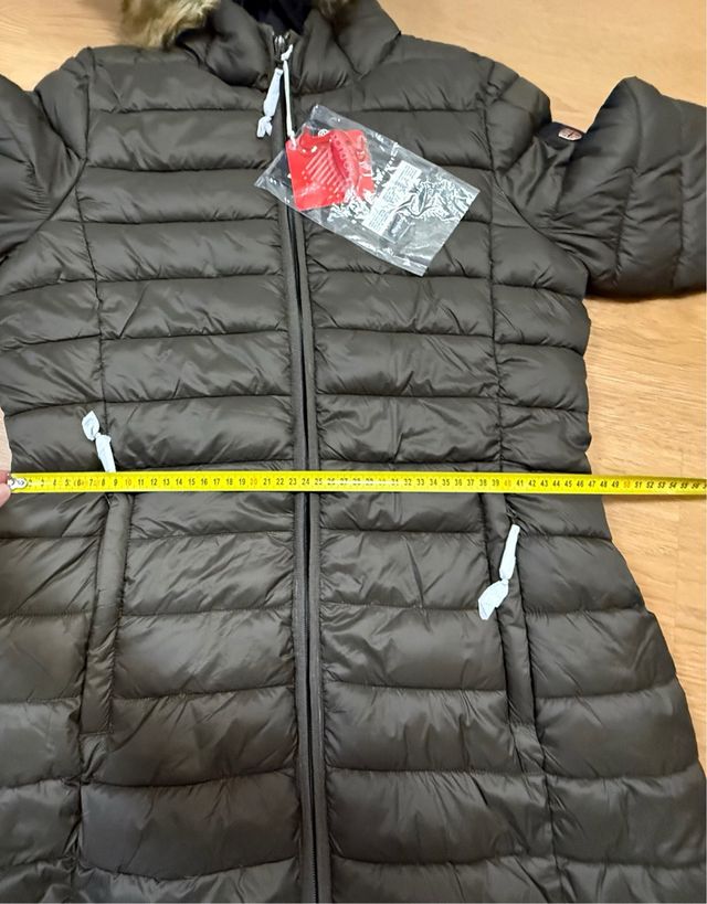 Anorak Geographical Norway verde militar