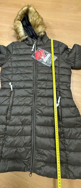 Anorak Geographical Norway verde militar