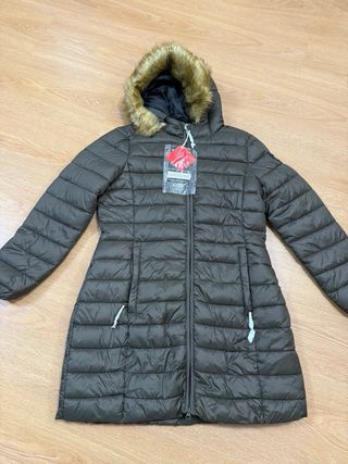 Anorak Geographical Norway verde militar