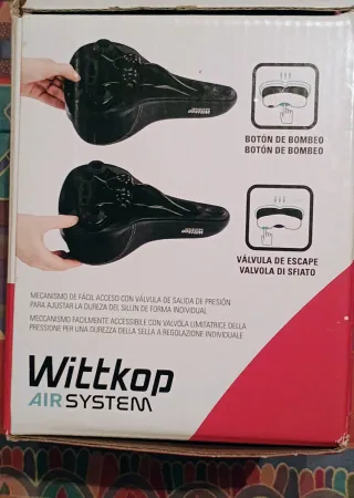 Sillín Wittkop Air System Hinchable Bicicleta
