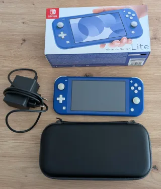 Custodia per Nintendo Switch Lite Blue+