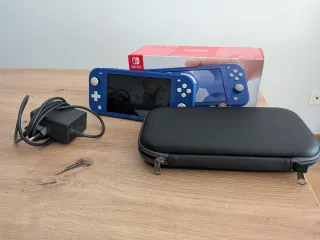 Custodia per Nintendo Switch Lite Blue+