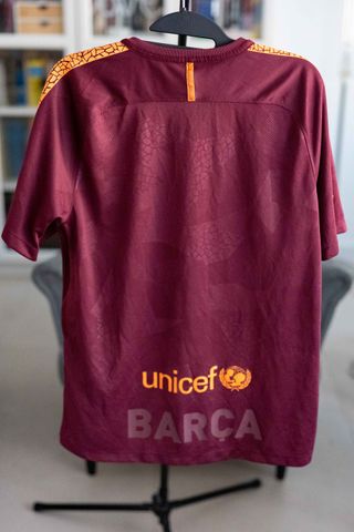 ORIGINAL F.C. BARCELONA 2017-18 CAMISETA FUTBOL M