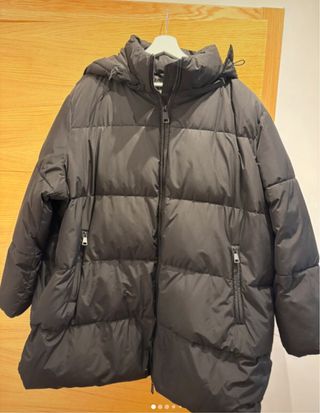 Abrigo Zara Negro Talla XXL