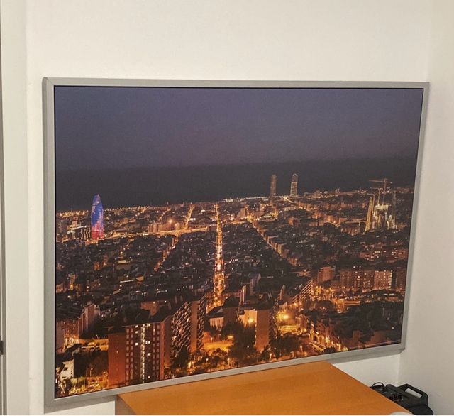 Cuadro Decorativo Barcelona Noche