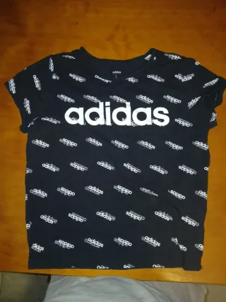 Camiseta Adidas Negra Talla L