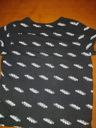 Camiseta Adidas Negra Talla L