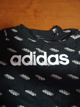 Camiseta Adidas Negra Talla L