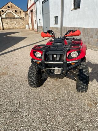 Yamaha Grizzly 660 Quad Rojo