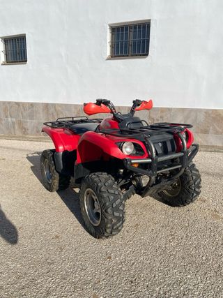 Yamaha Grizzly 660 Quad Rojo