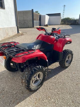 Yamaha Grizzly 660 Quad Rojo
