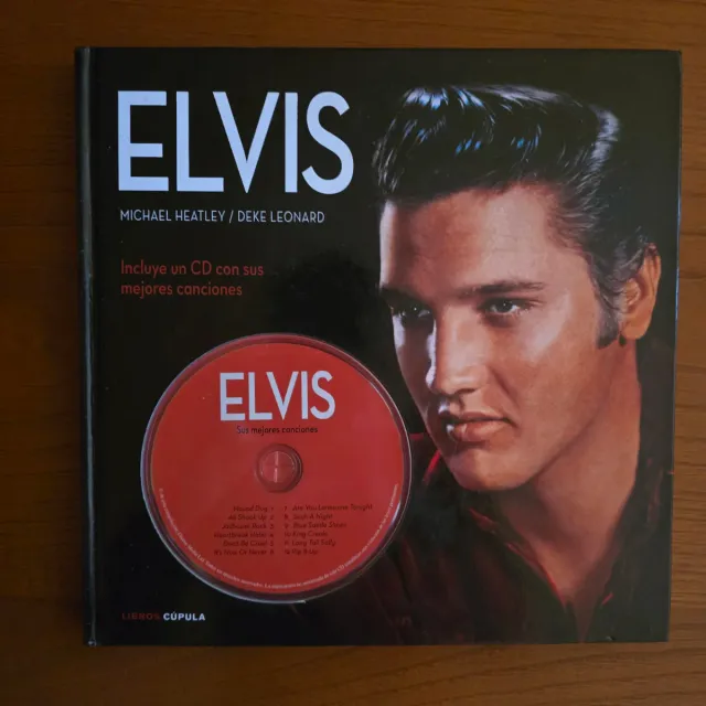 Libro Elvis con CD de sus mejores canciones