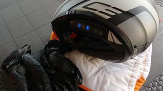 Casco Schuberth 3C Pro + Intercom Cardo